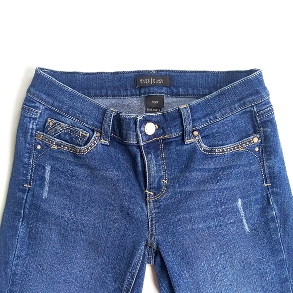White House Black Market Skinny/Boot Cut Jeans - Picture 2 of 7
